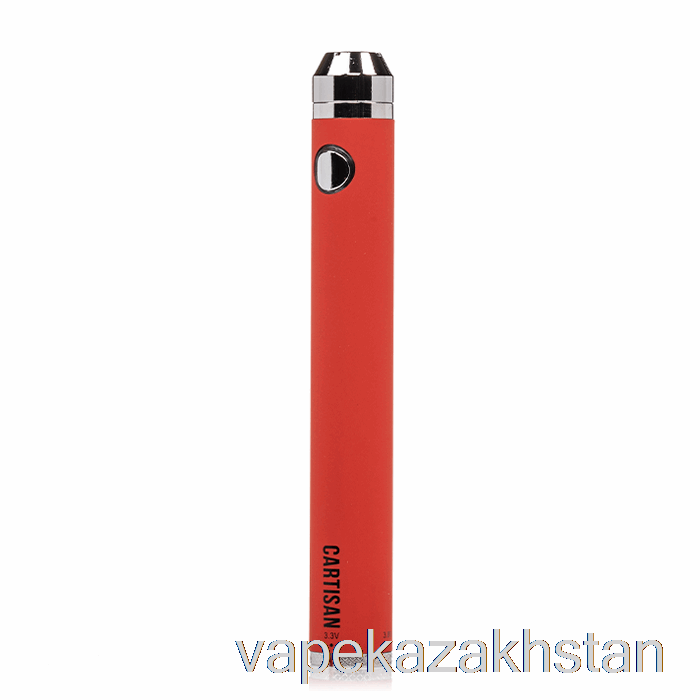 Vape Kazakhstan Cartisan eGo Spinner Twist 1300 510 Battery Red